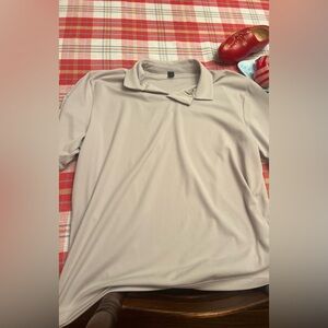 lululemon athletica tan Polo Shirt